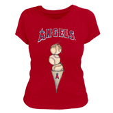Los Angeles Angels Triple Scoop Women's Tee Shirt