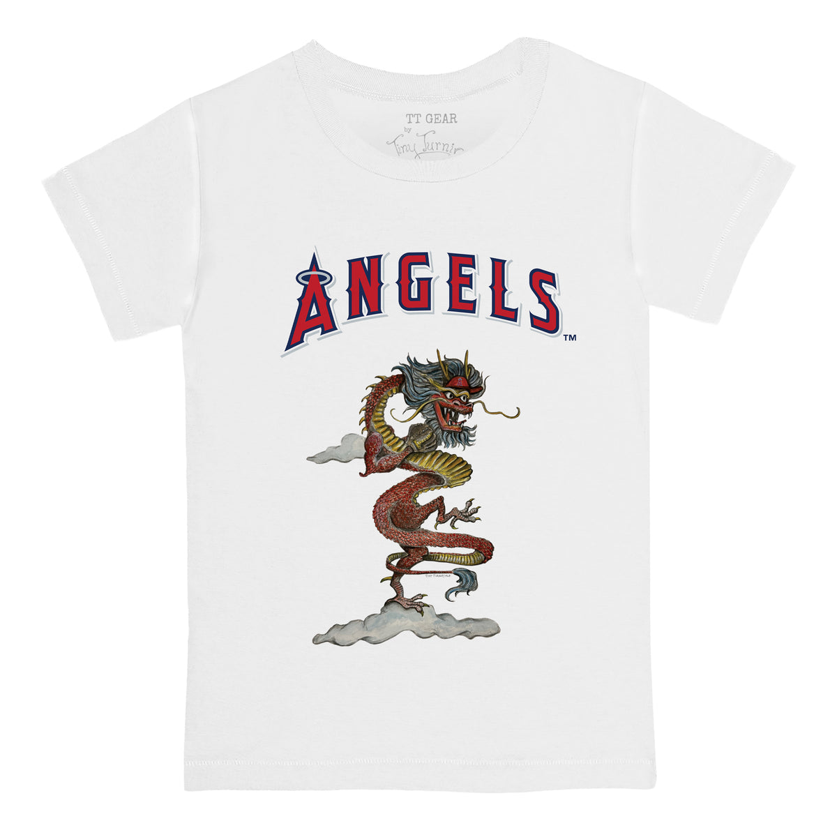 Los Angeles Angels 2024 Year of the Dragon Tee Shirt
