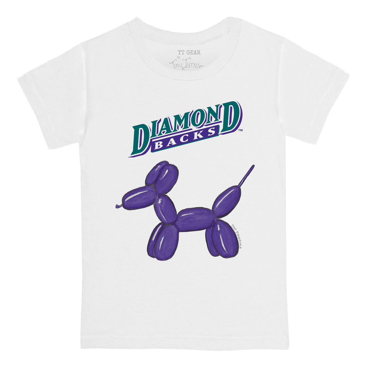 Arizona Diamondbacks Balloon Dog Tee Shirt