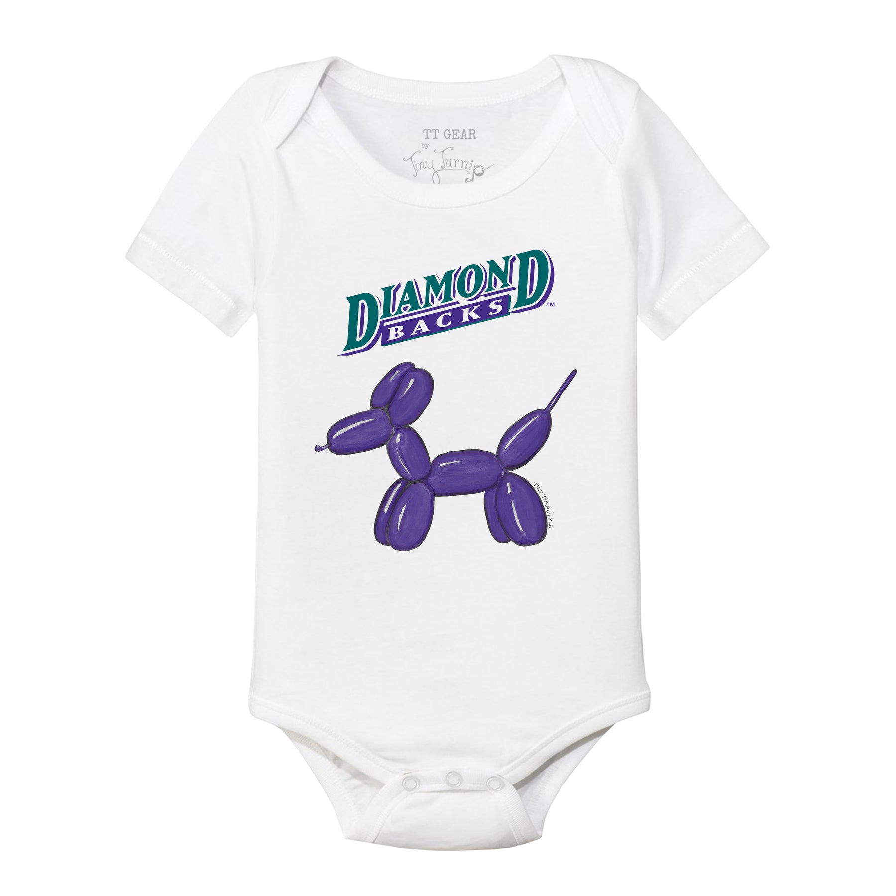 Arizona Diamondbacks Balloon Dog Short Sleeve Snapper