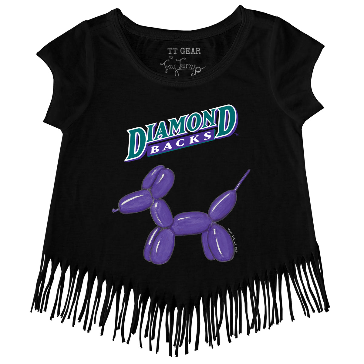 Arizona Diamondbacks Balloon Dog Fringe Tee