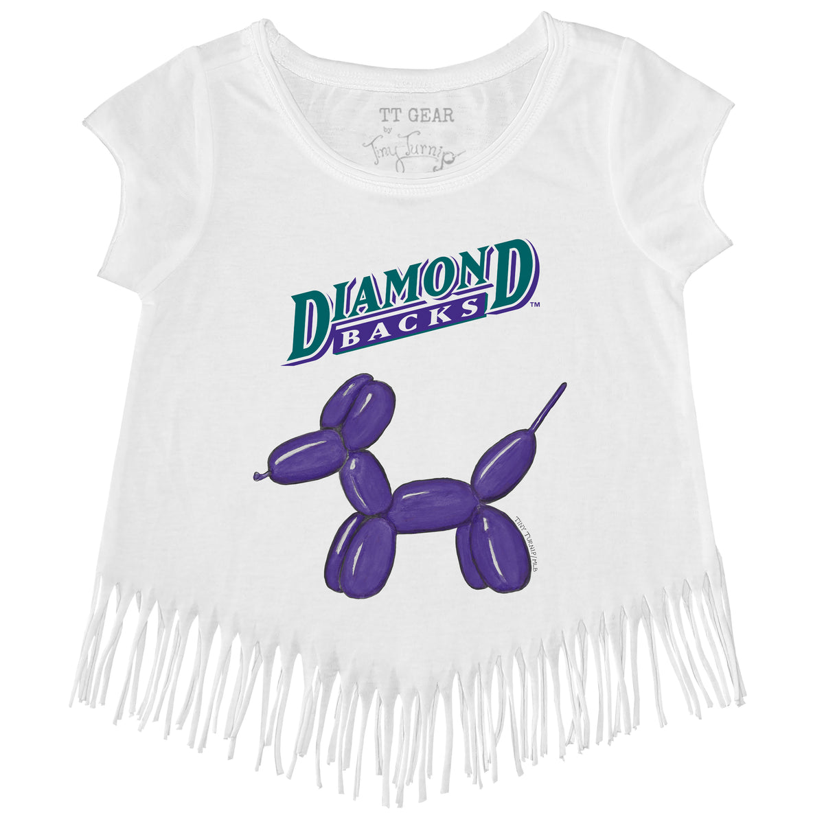 Arizona Diamondbacks Balloon Dog Fringe Tee