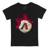 Arizona Diamondbacks Baseball Bow Tee Shirt