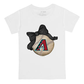 Arizona Diamondbacks Baseball Bow Tee Shirt
