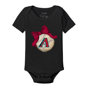 Arizona Diamondbacks Baseball Bow Short Sleeve Snapper