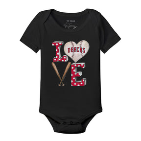 Arizona Diamondbacks Baseball LOVE Short Sleeve Snapper