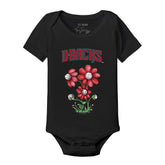 Arizona Diamondbacks Blooming Baseballs Short Sleeve Snapper
