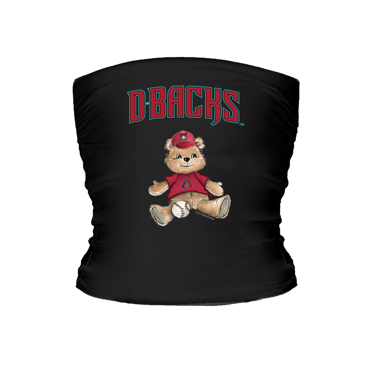 Arizona Diamondbacks Teddy Tube Top - Tiny Turnip