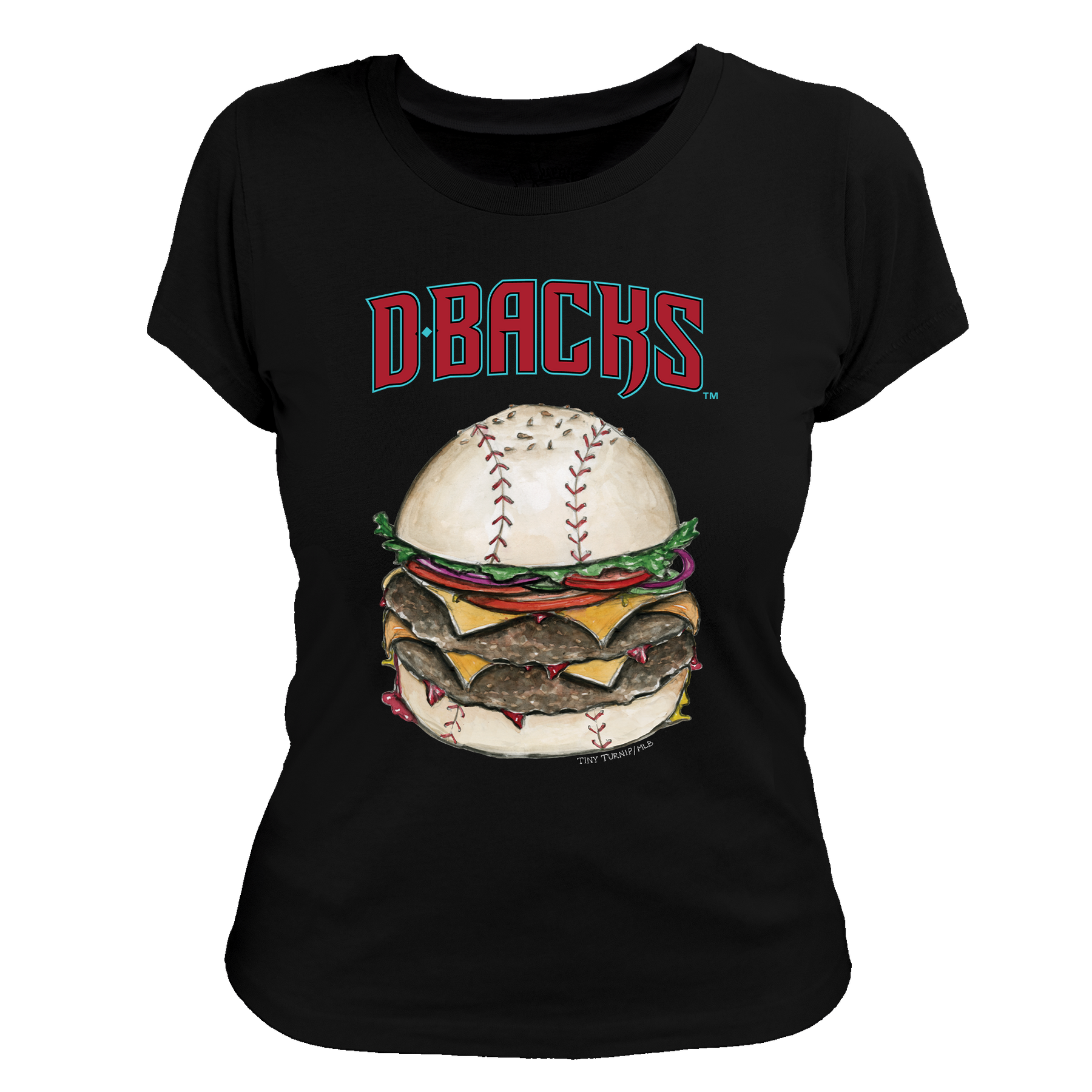 Arizona Diamondbacks Burger Tee Shirt