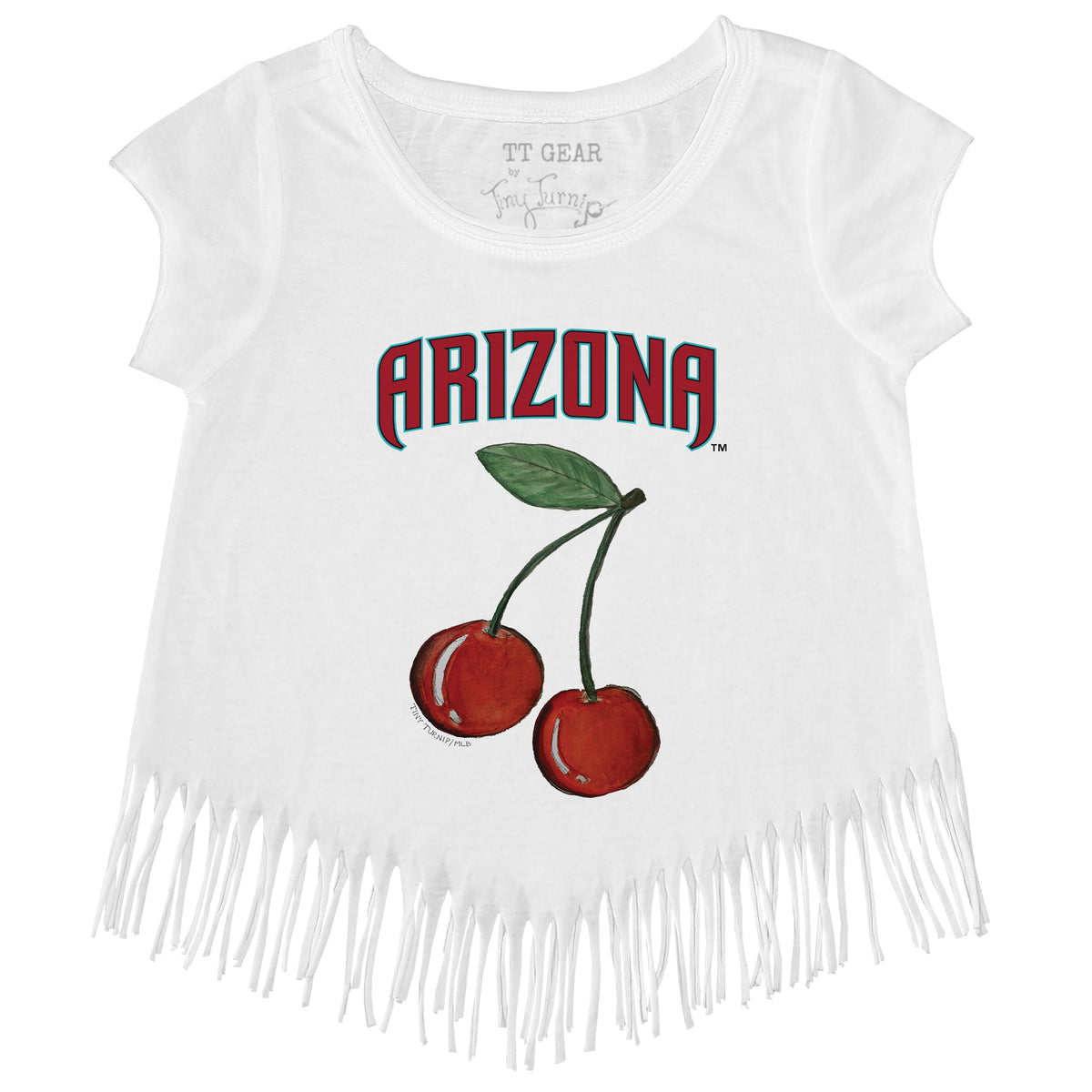 Arizona Diamondbacks Cherries Fringe Tee