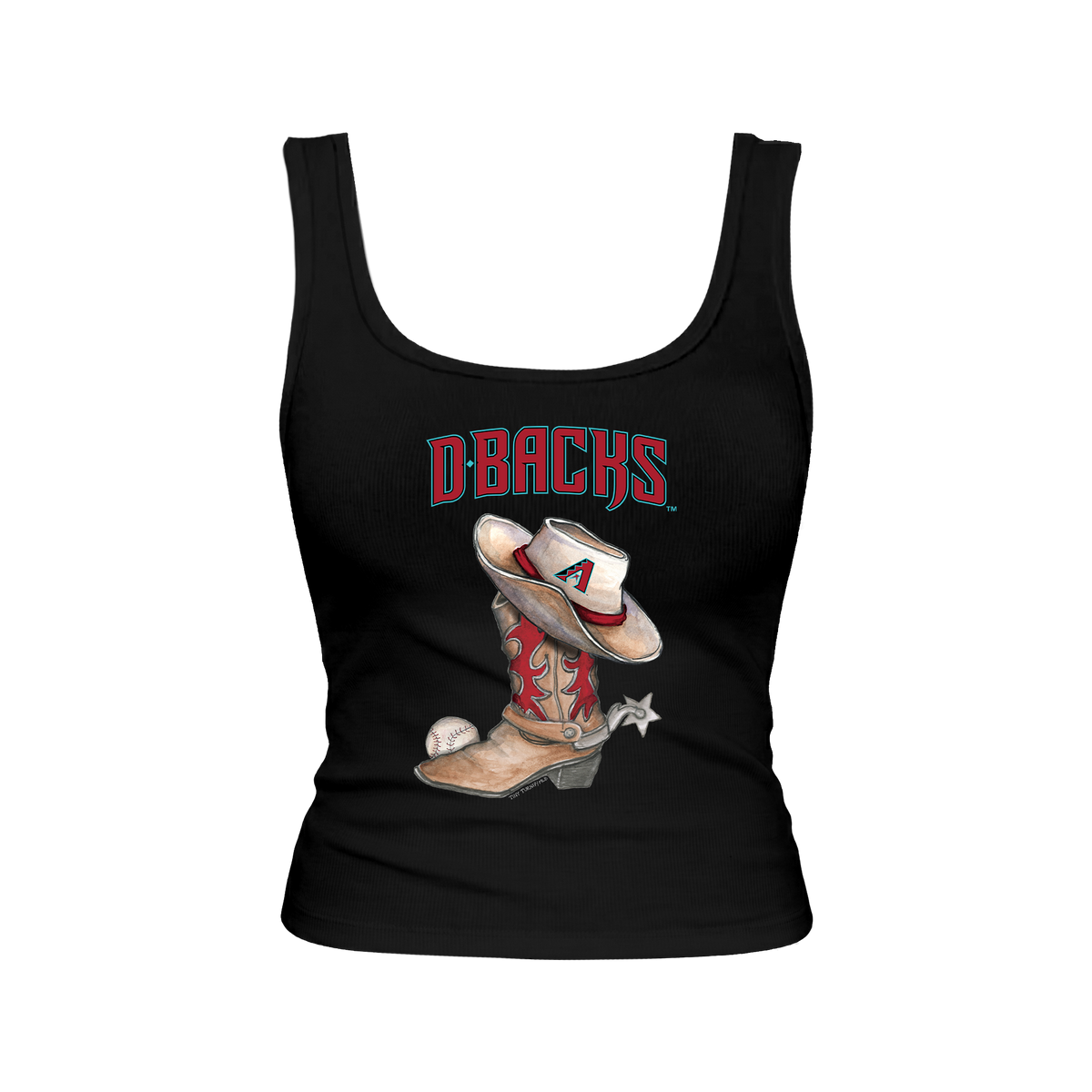 Arizona Diamondbacks Cowboy Boot Emmy Tank