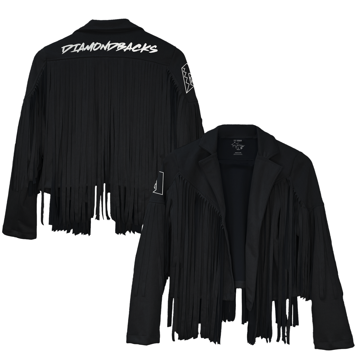 Arizona Diamondbacks Farrah Fringe Jacket --(ships after 8/11)