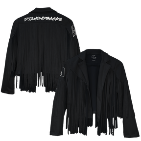 Arizona Diamondbacks Farrah Fringe Jacket --(ships after 8/11)