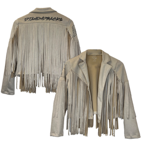Arizona Diamondbacks Farrah Fringe Jacket --(ships after 8/11)