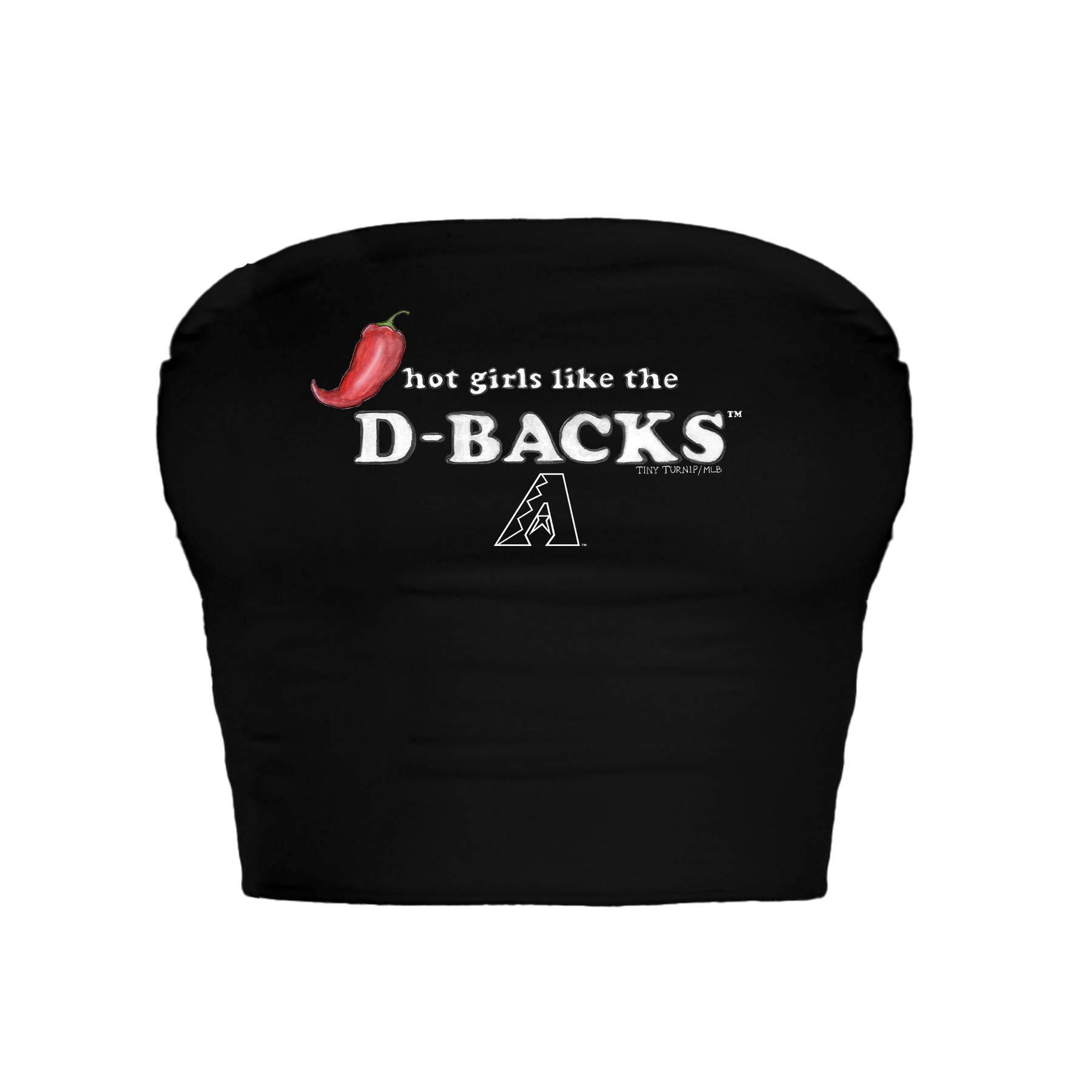 Arizona Diamondbacks Hot Girls Crop Tube Top