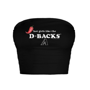 Arizona Diamondbacks Hot Girls Crop Tube Top