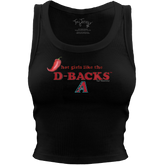 Arizona Diamondbacks Hot Girls Crop Tank
