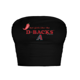 Arizona Diamondbacks Hot Girls Crop Tube Top