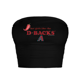 Arizona Diamondbacks Hot Girls Crop Tube Top