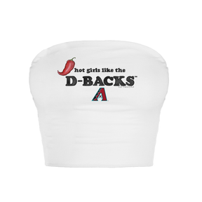 Arizona Diamondbacks Hot Girls Crop Tube Top