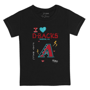 I Heart Diamondbacks Kid's Tee Shirt - Tiny Turnip