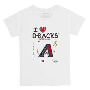 I Heart Diamondbacks Kid's Tee Shirt - Tiny Turnip