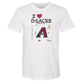 I Heart Diamondbacks Unisex Tee Shirt - Tiny Turnip