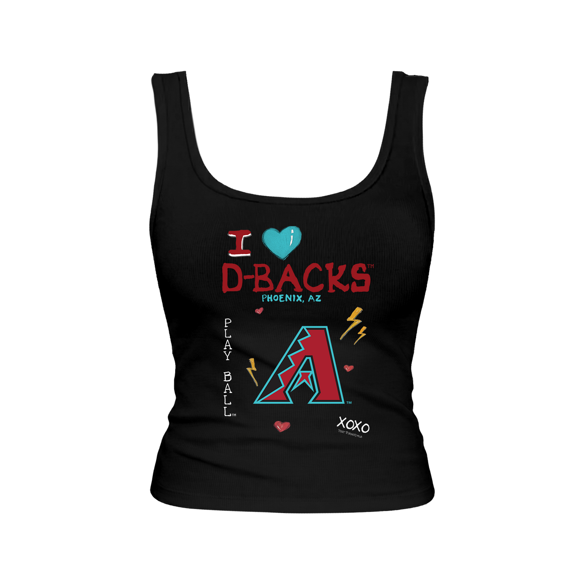 Arizona Diamondbacks I Heart Diamondbacks Emmy Tank