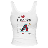I Heart Diamondbacks Tank - Tiny Turnip