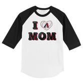Arizona Diamondbacks I Love Mom 3/4 Black Sleeve Raglan