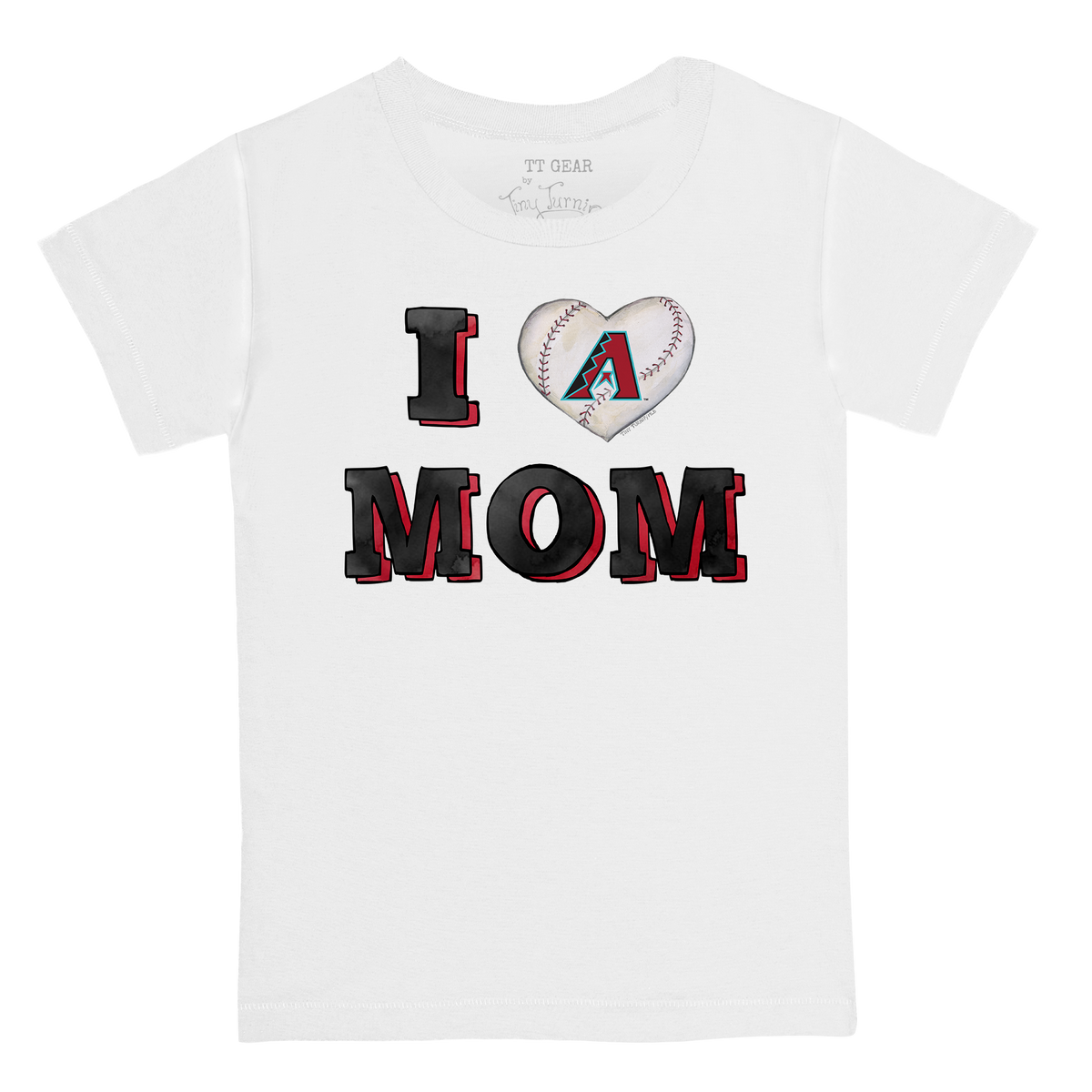 Arizona Diamondbacks I Love Mom Tee Shirt