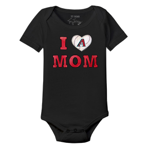 Arizona Diamondbacks I Love Mom Short Sleeve Snapper
