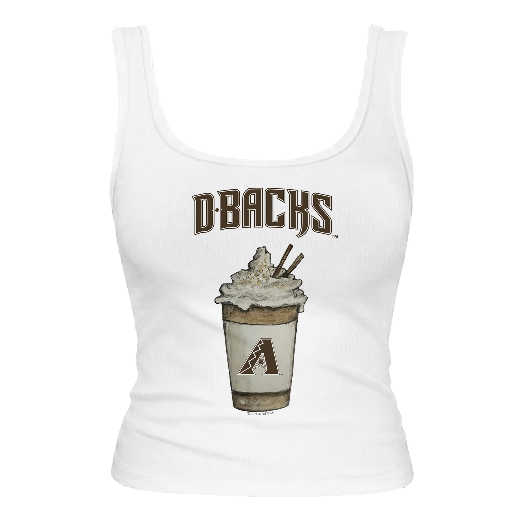 Arizona Diamondbacks Latte Emmy Tank