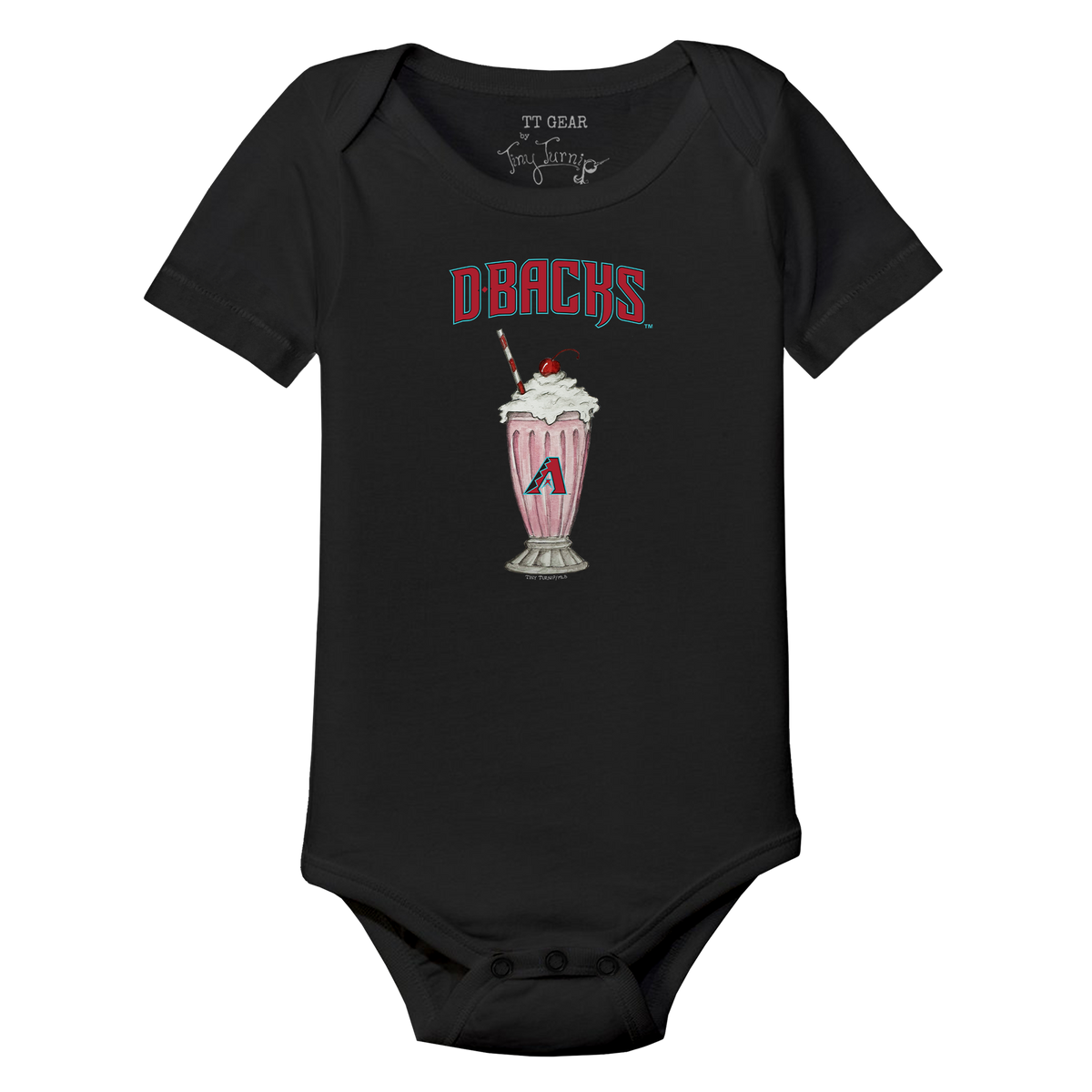 Arizona Diamondbacks Milkshake Short Sleeve Snapper