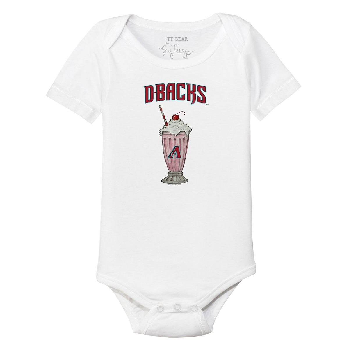 Arizona Diamondbacks Milkshake Short Sleeve Snapper