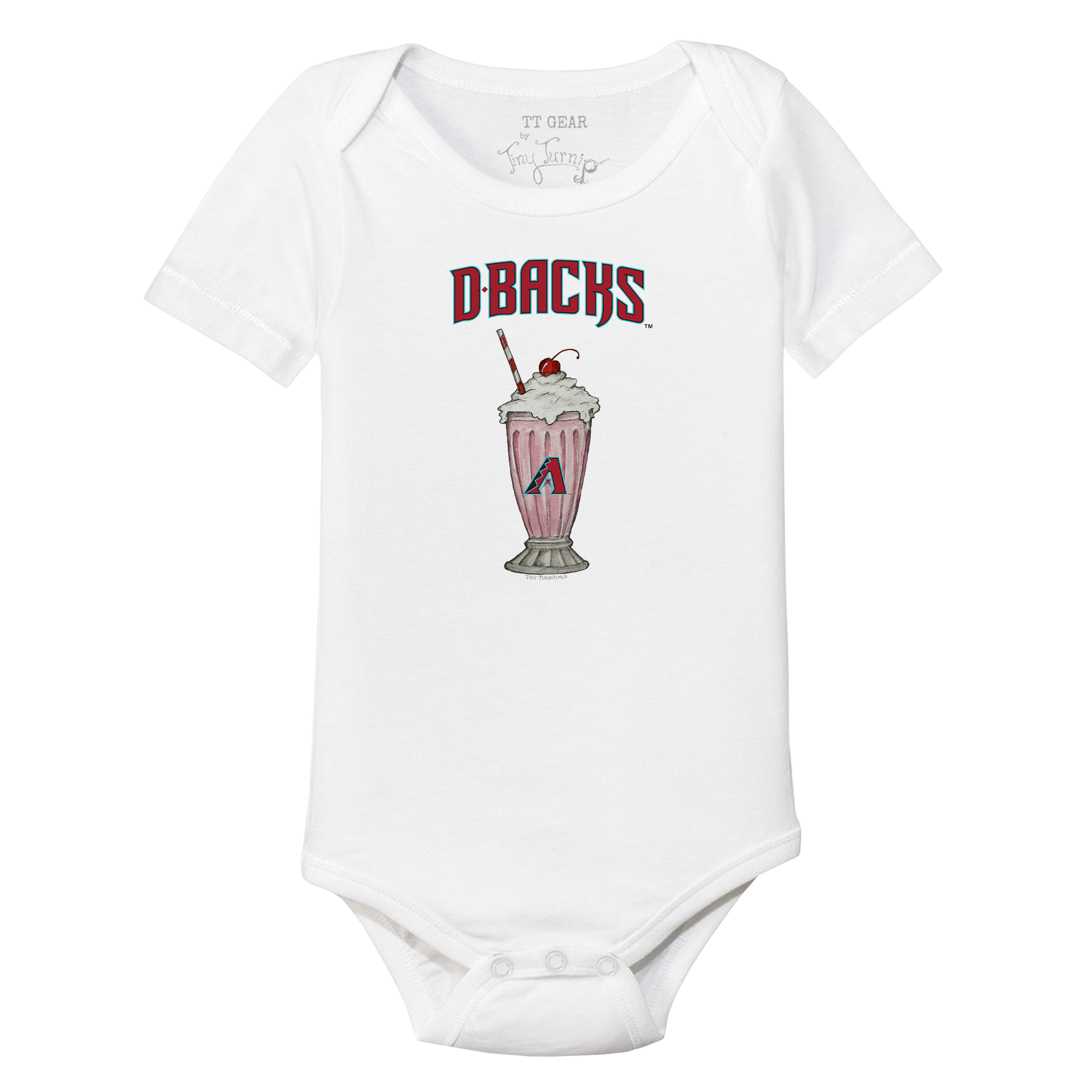 Arizona Diamondbacks Milkshake Short Sleeve Snapper