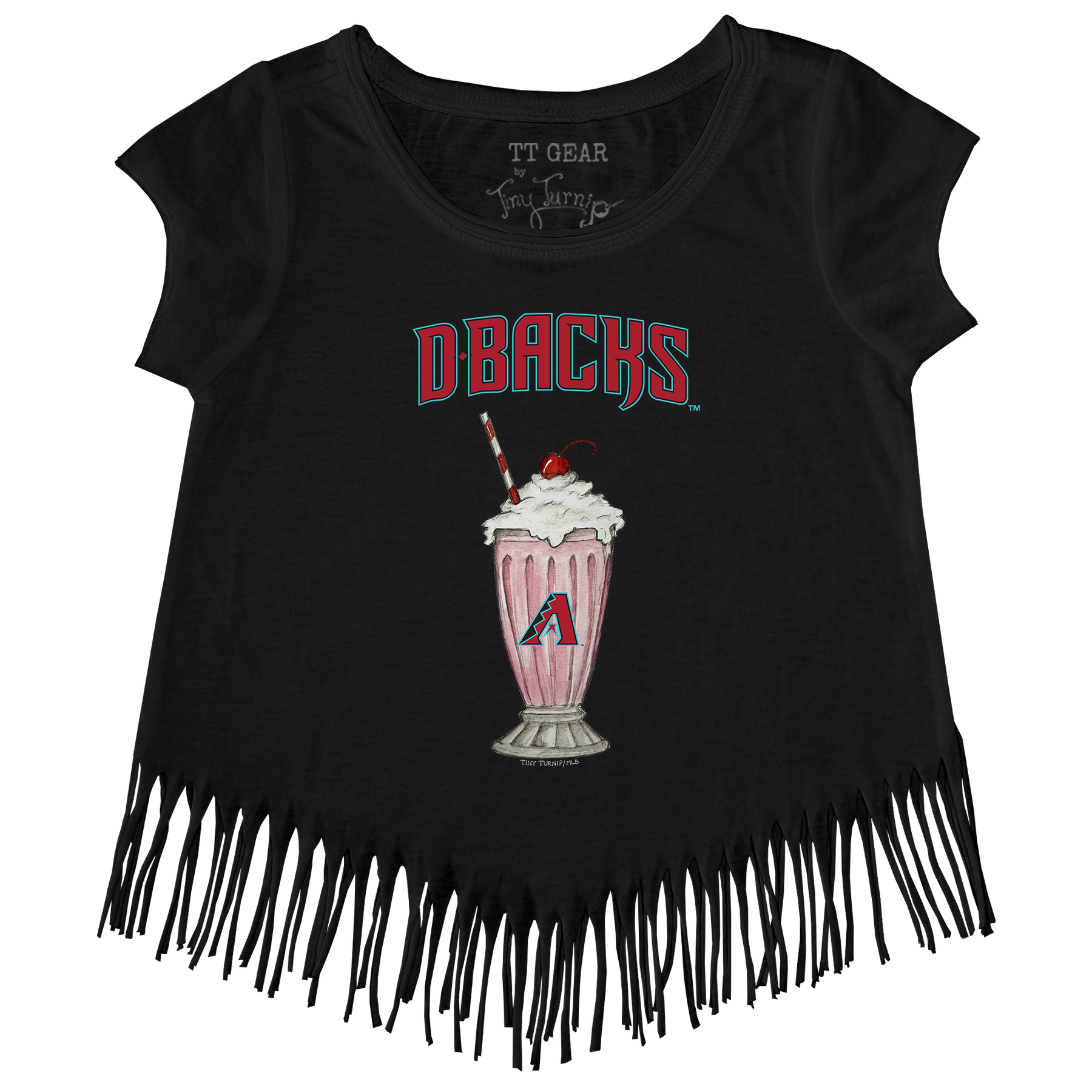 Arizona Diamondbacks Milkshake Fringe Tee