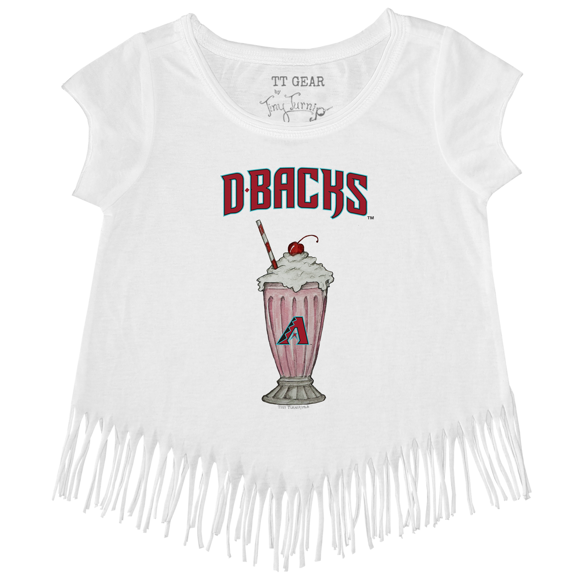 Arizona Diamondbacks Milkshake Fringe Tee