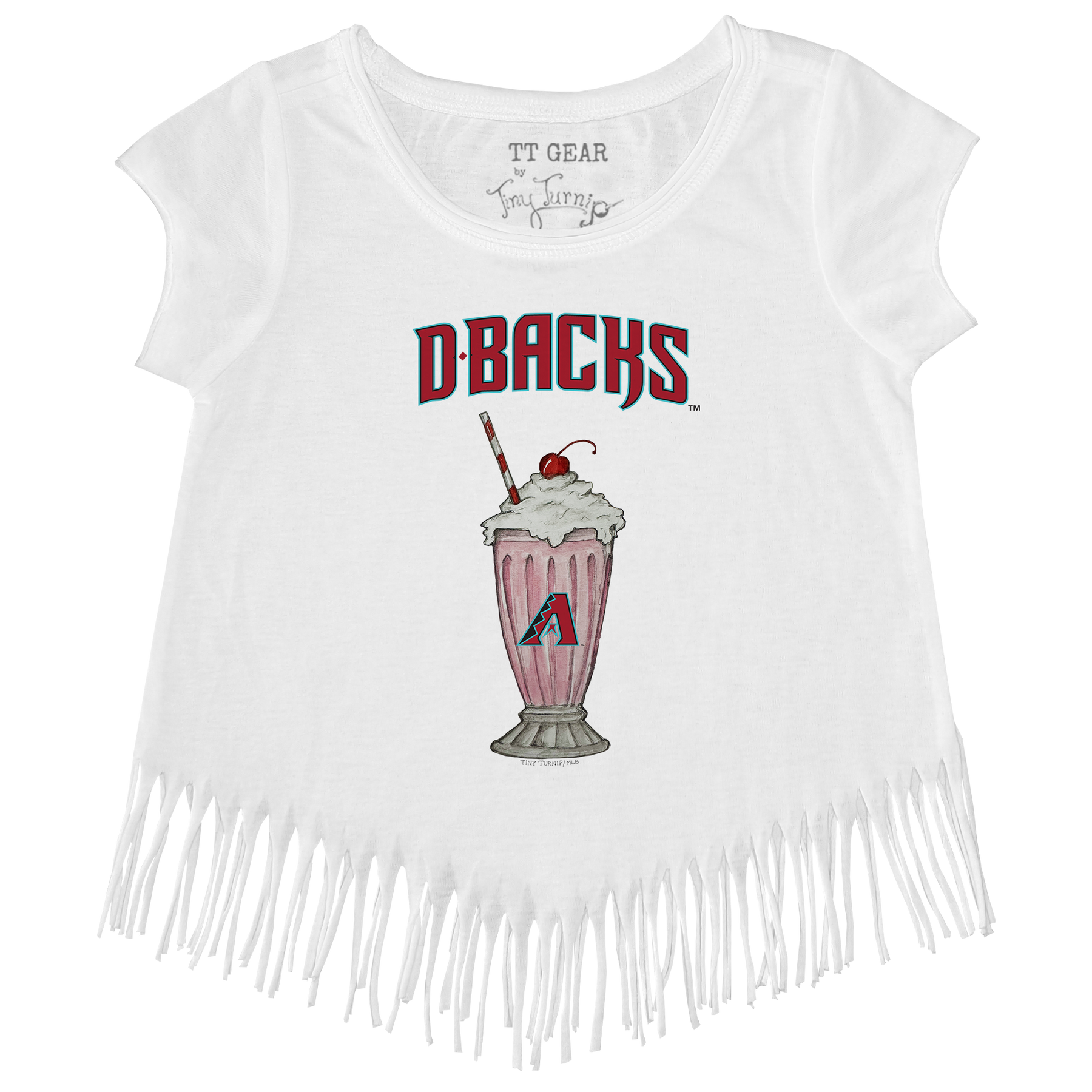 Arizona Diamondbacks Milkshake Fringe Tee