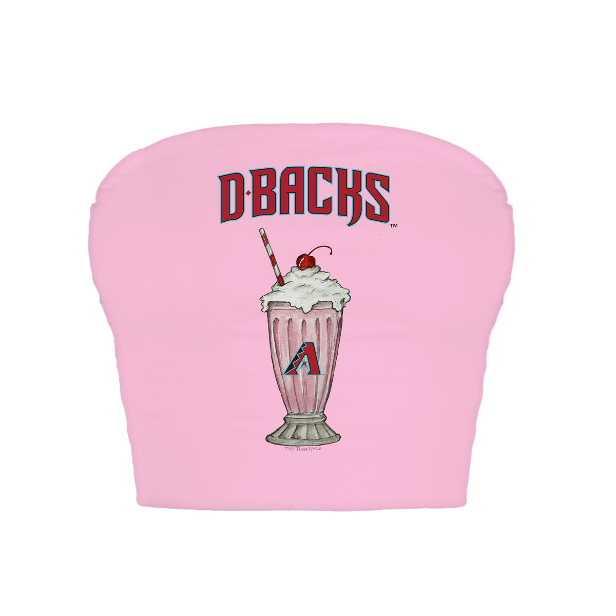 Arizona Diamondbacks Milkshake Crop Tube Top