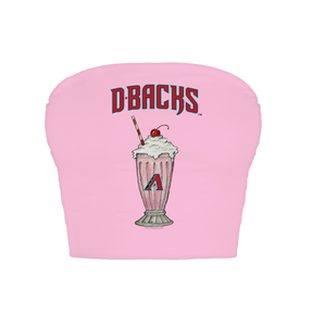 Arizona Diamondbacks Milkshake Crop Tube Top