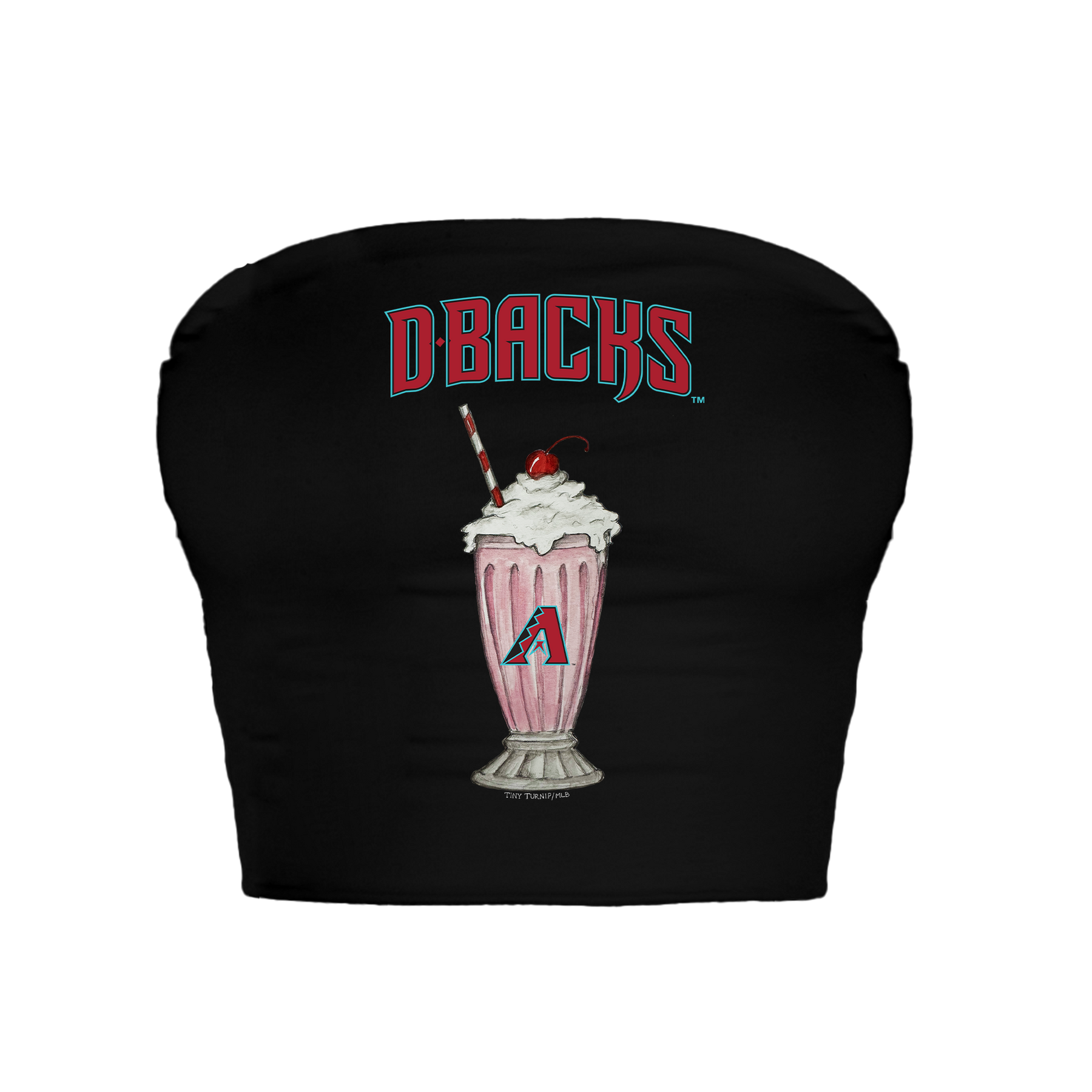 Arizona Diamondbacks Milkshake Crop Tube Top