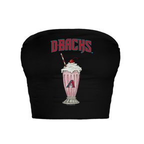 Arizona Diamondbacks Milkshake Crop Tube Top