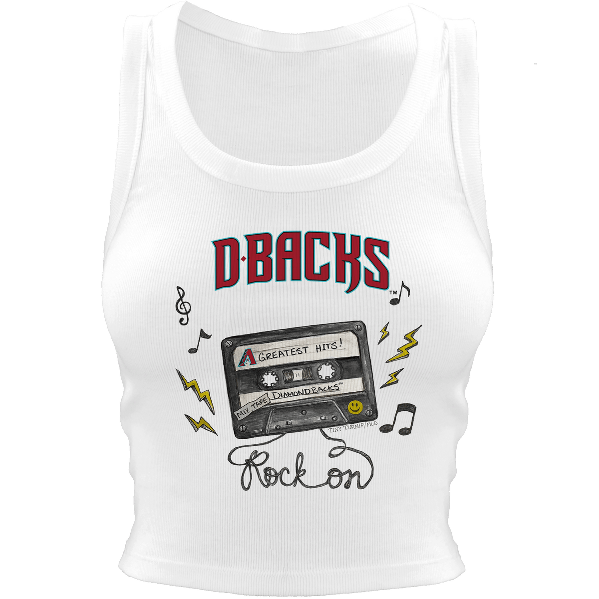 Arizona Diamondbacks Mixtape Crop Tank