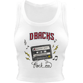 Arizona Diamondbacks Mixtape Crop Tank