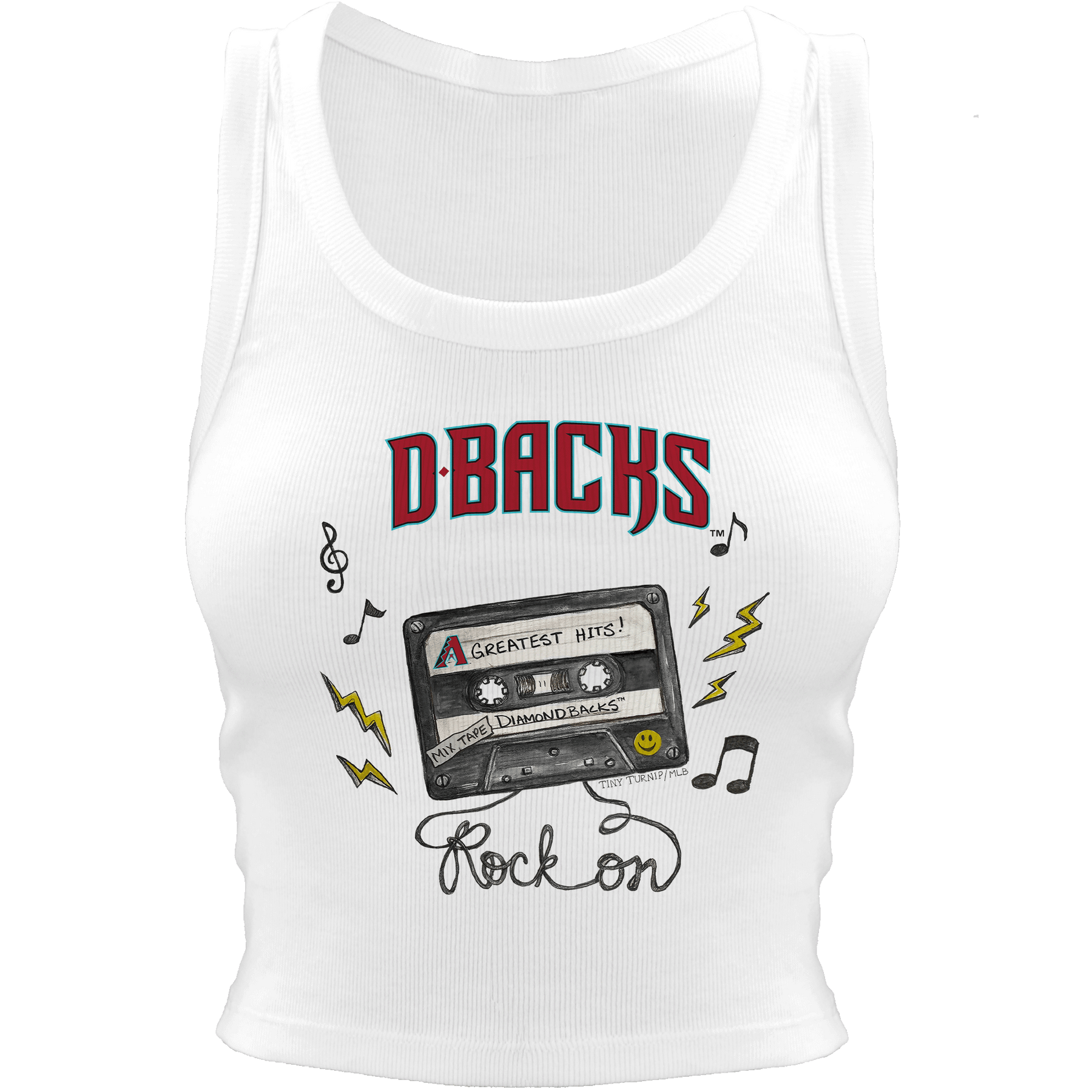 Arizona Diamondbacks Mixtape Crop Tank