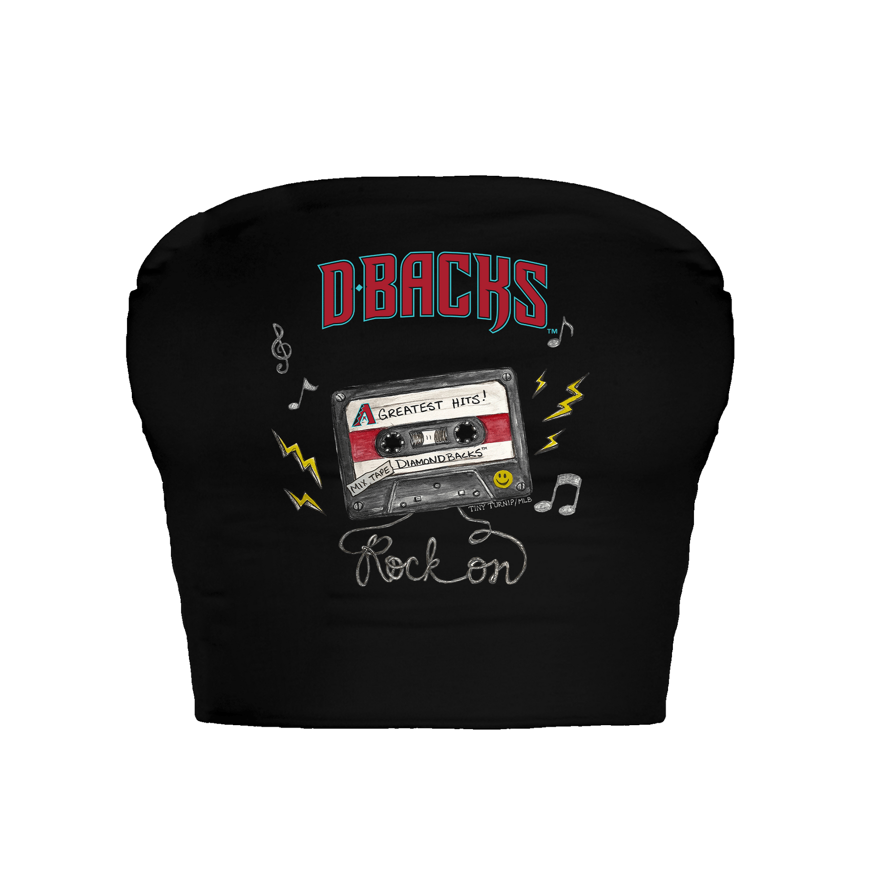 Arizona Diamondbacks Mixtape Crop Tube Top