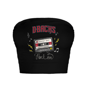 Arizona Diamondbacks Mixtape Crop Tube Top