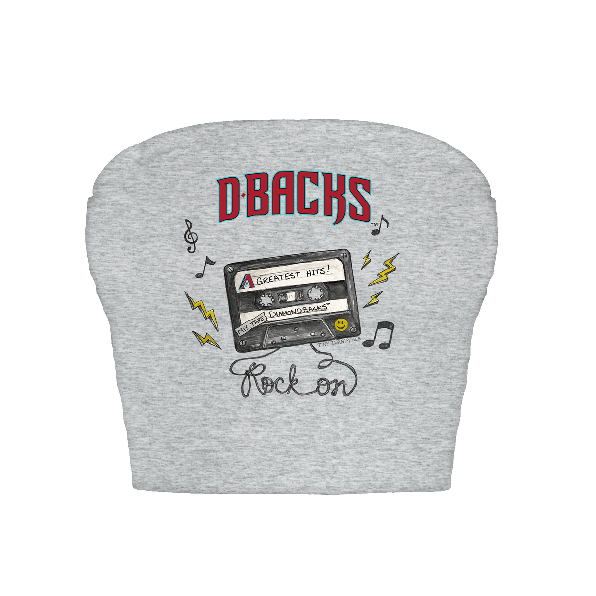 Arizona Diamondbacks Mixtape Crop Tube Top