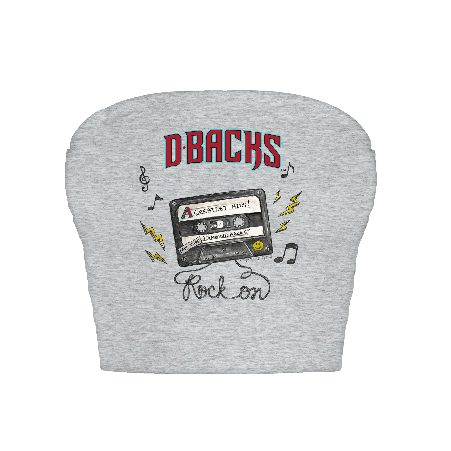 Arizona Diamondbacks Mixtape Crop Tube Top